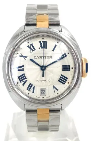 Cartier Clé de Cartier W2CL0003 35mm Gold/steel Silver