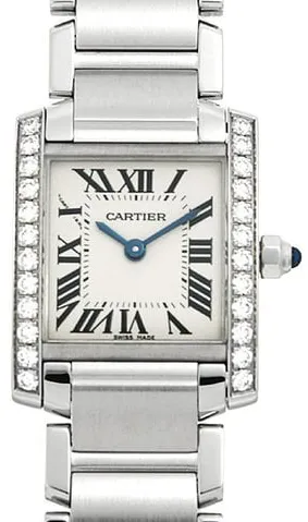 Cartier Tank Française W4TA0008 Stainless steel Silver