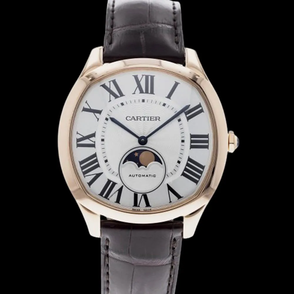 Cartier Drive de Cartier 40mm Rose gold Silver