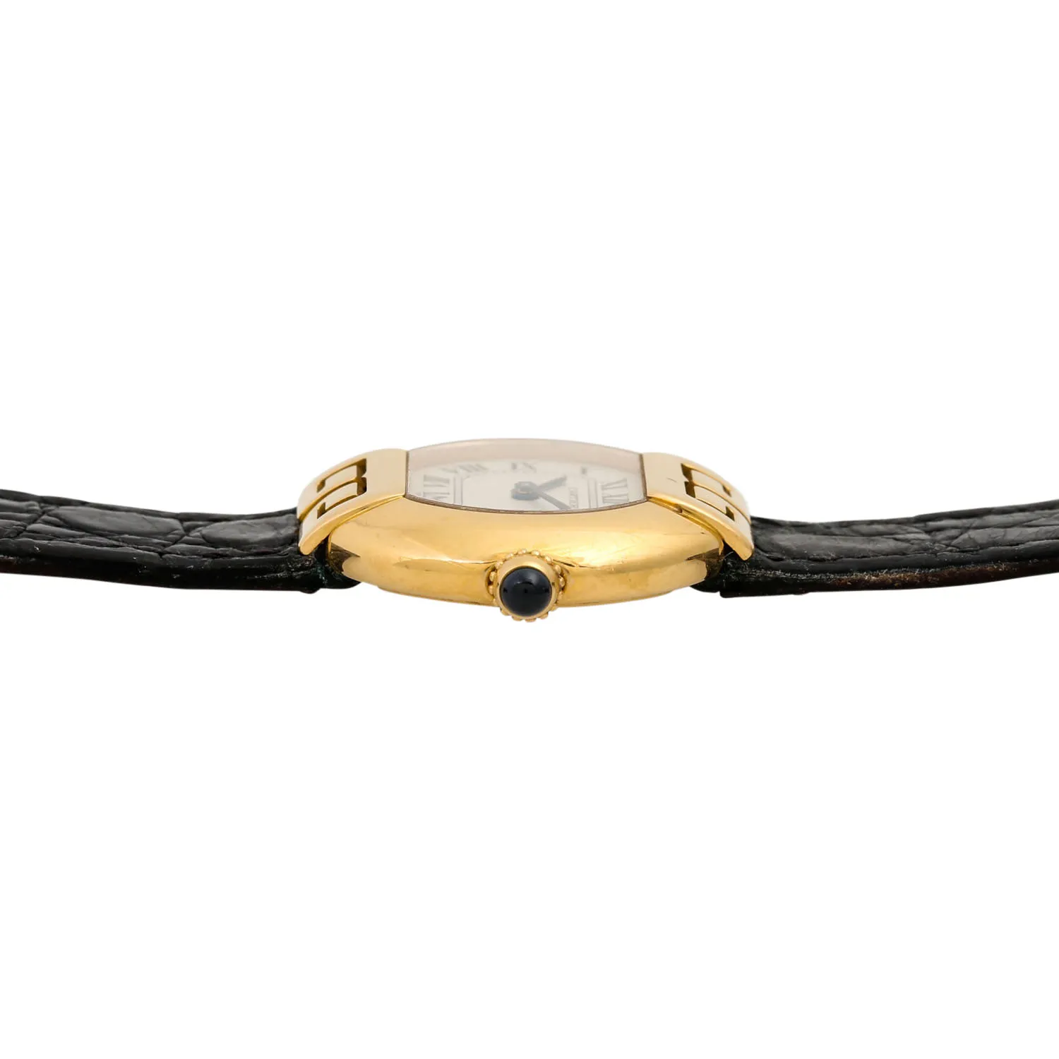 Cartier Ellipse 1480 26mm Yellow gold White 2