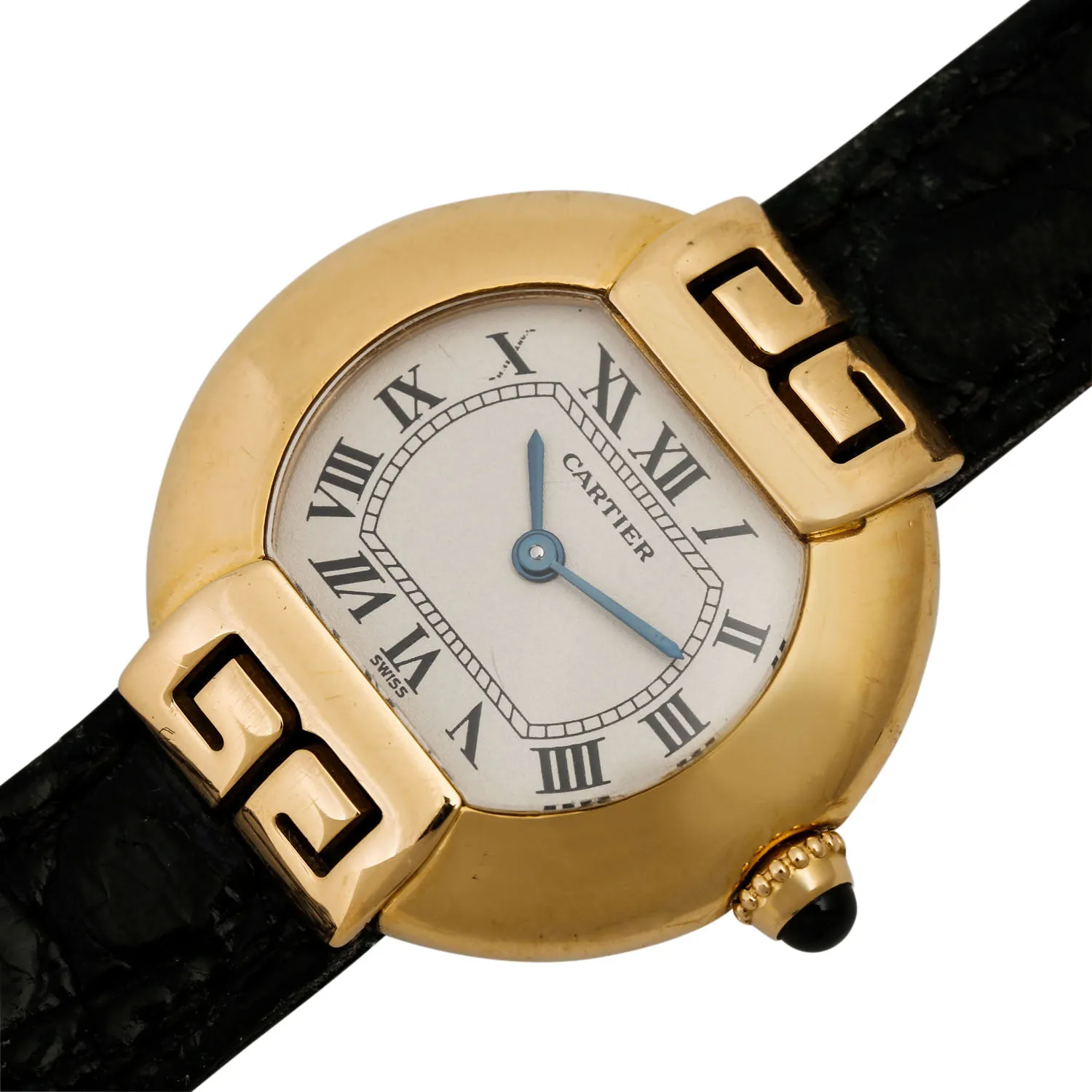 Cartier Ellipse 1480 26mm Yellow gold White 4