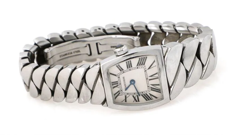 Cartier La Dona de Cartier 2902 22mm Stainless steel White