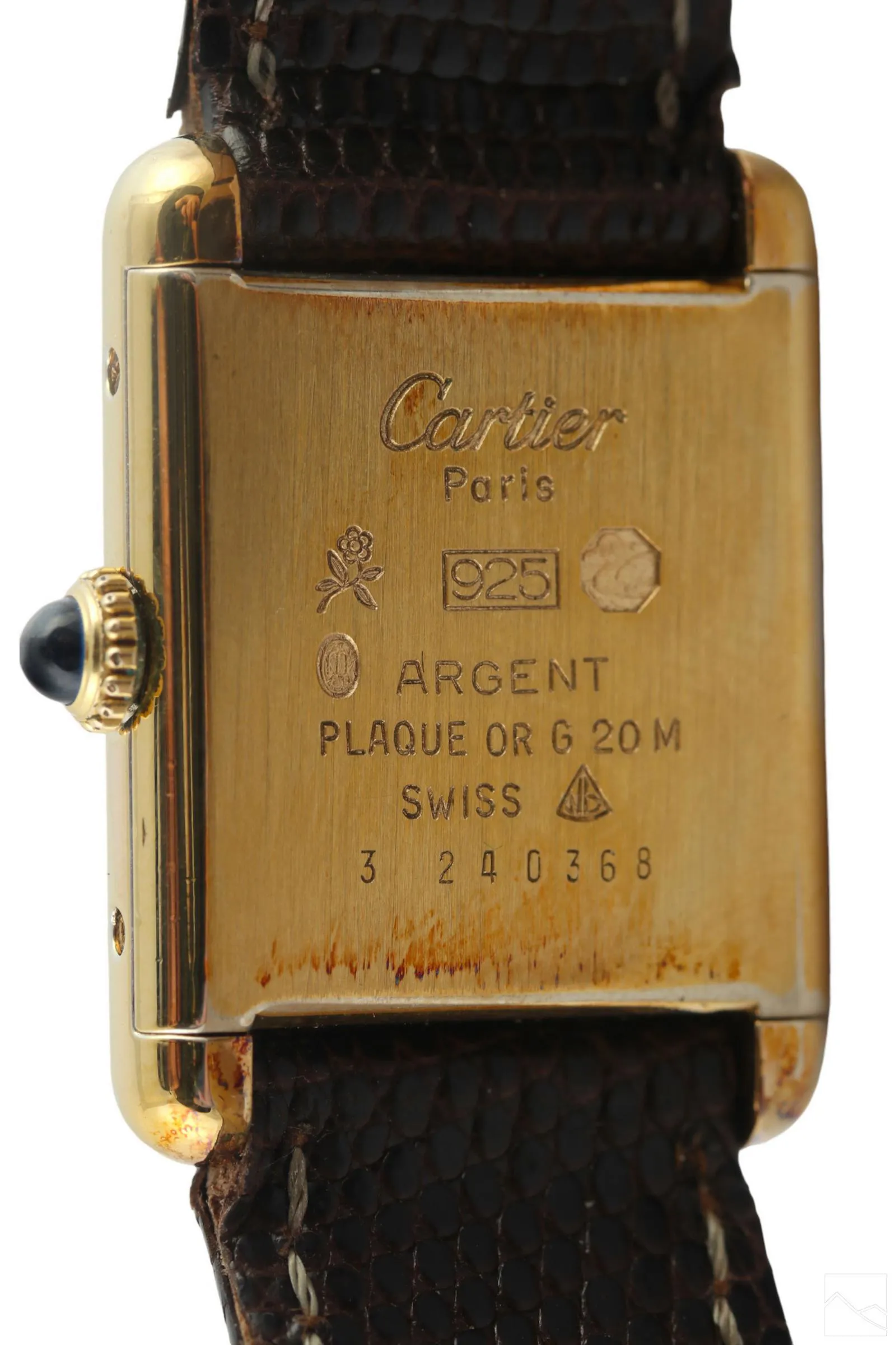 Cartier Must de Cartier 23mm Silver Black 7