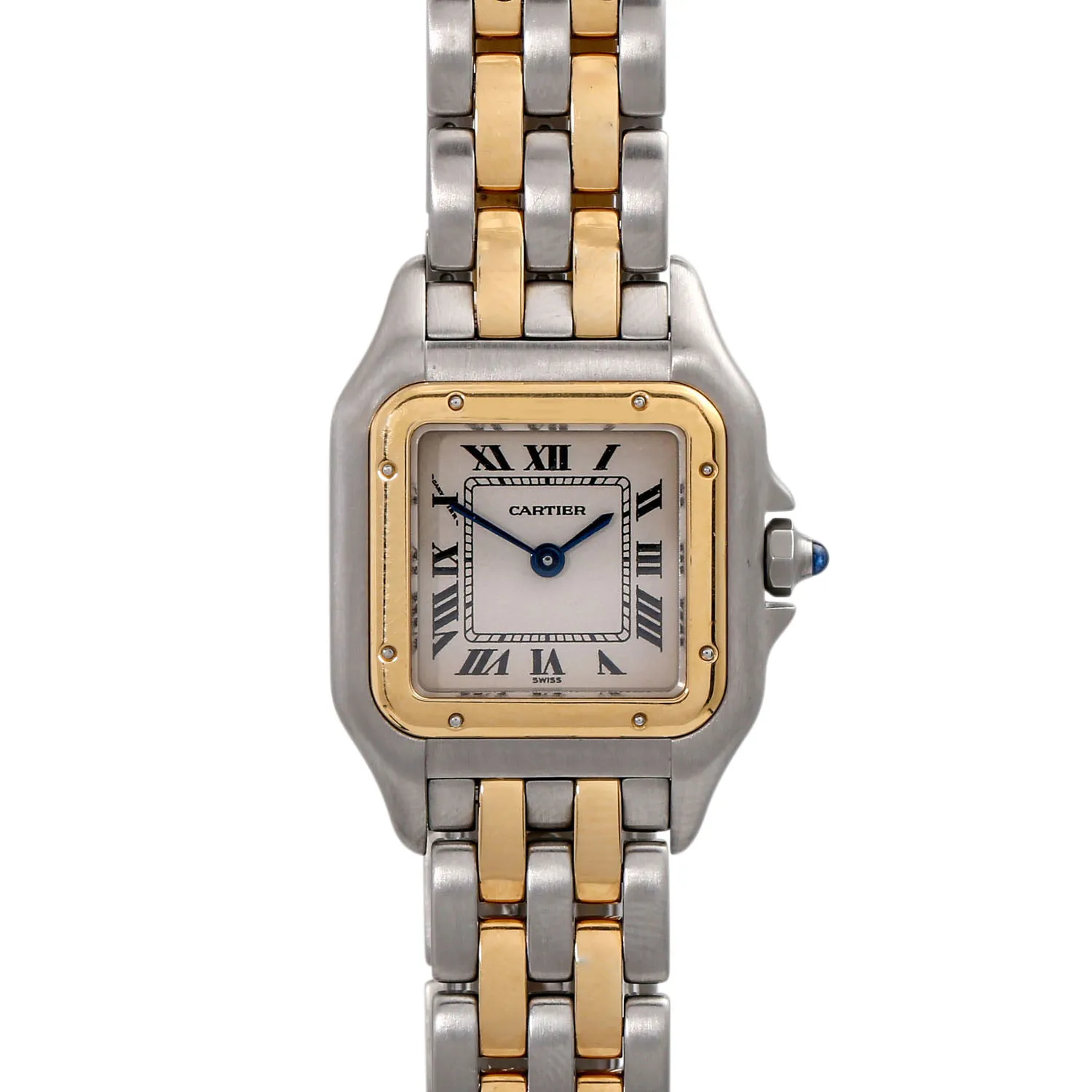 Cartier Panthère 1120 21mm Yellow gold and Stainless steel White