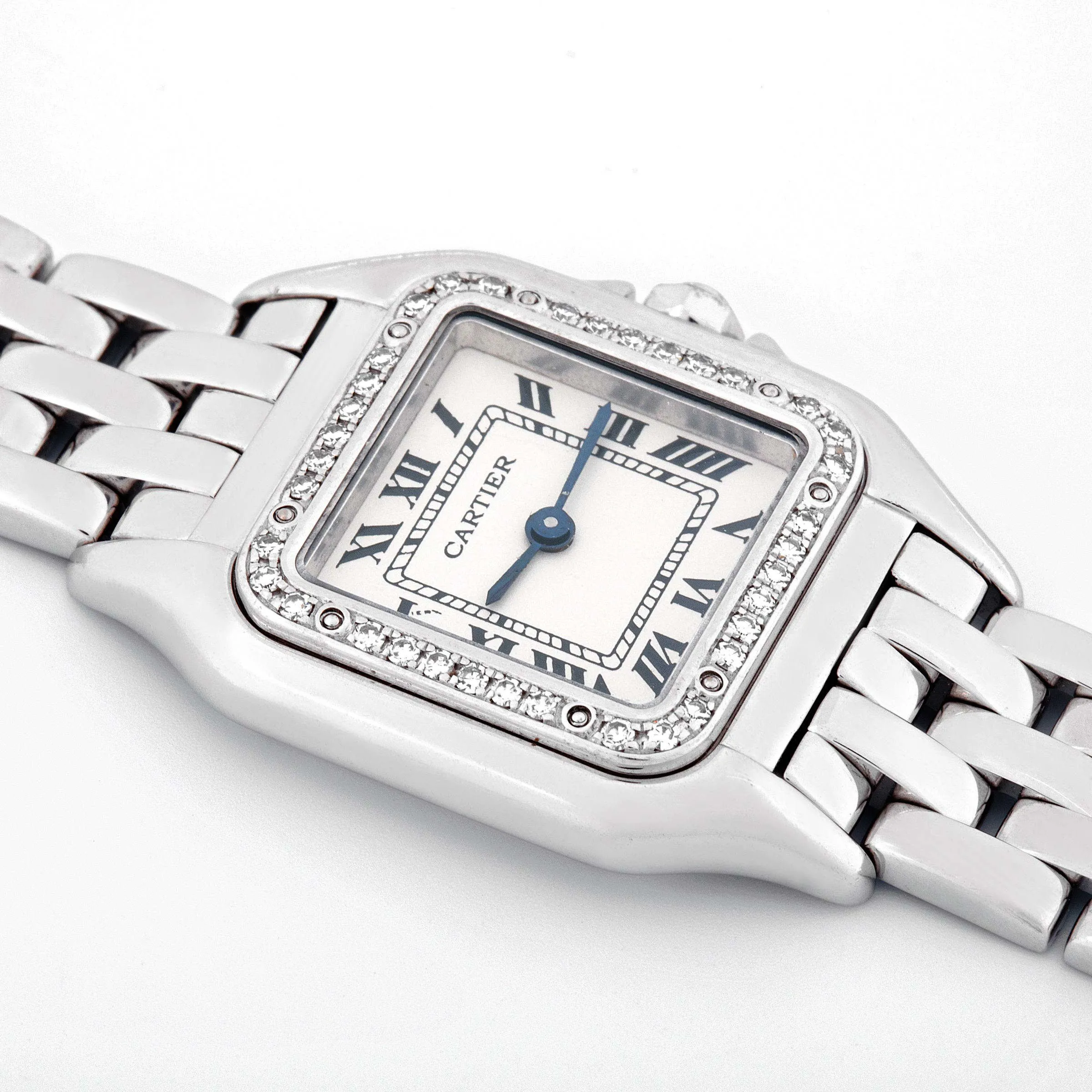 Cartier Panthère 1660 22mm White gold White 1