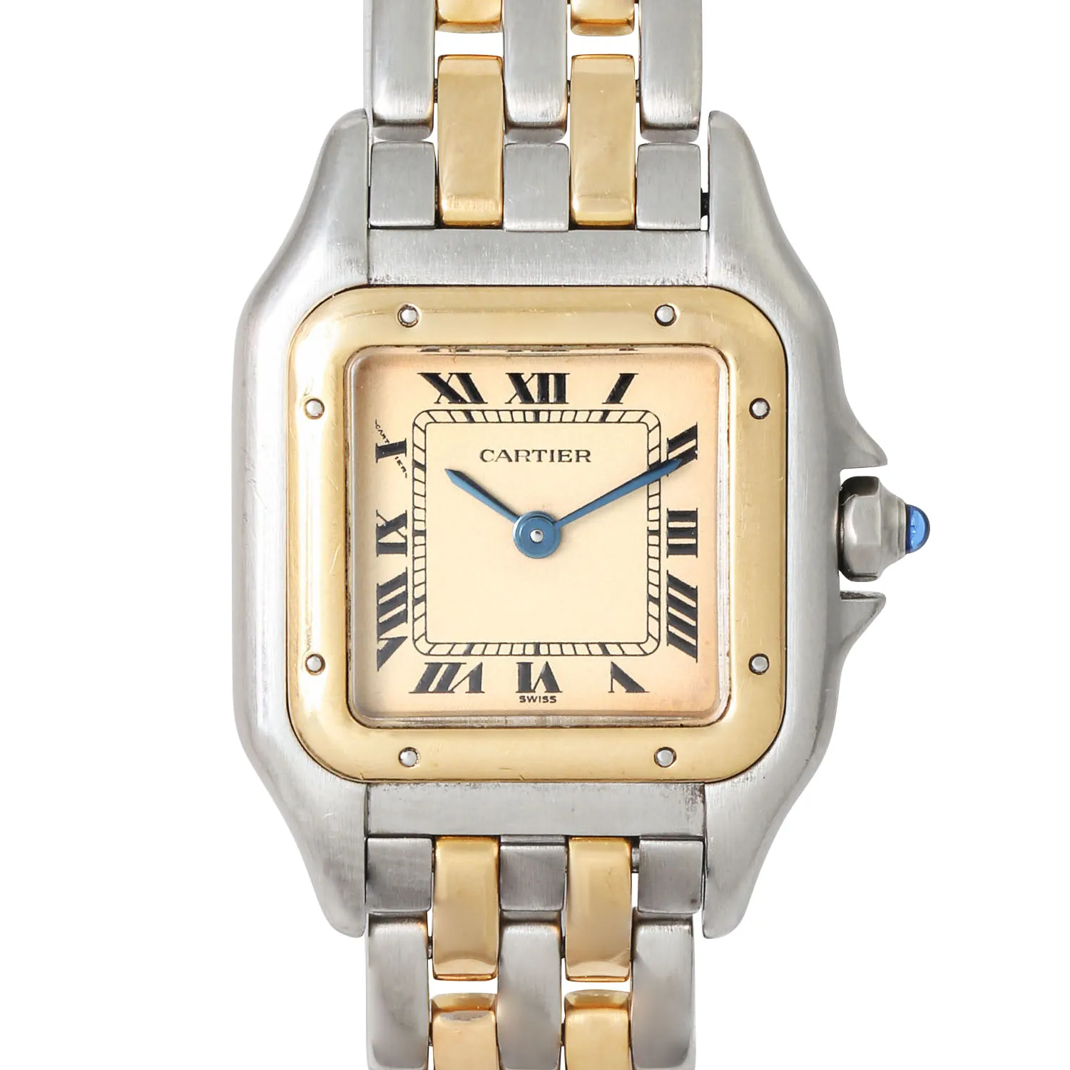 Cartier Panthère 166921 22mm Yellow gold and Stainless steel Brown