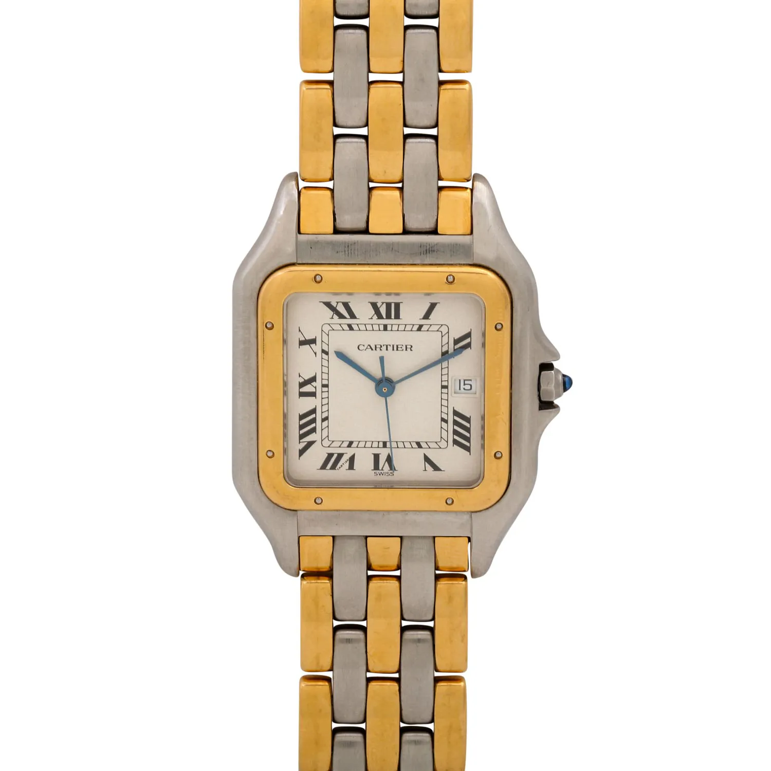 Cartier Panthère 187957 29mm Yellow gold and Stainless steel White