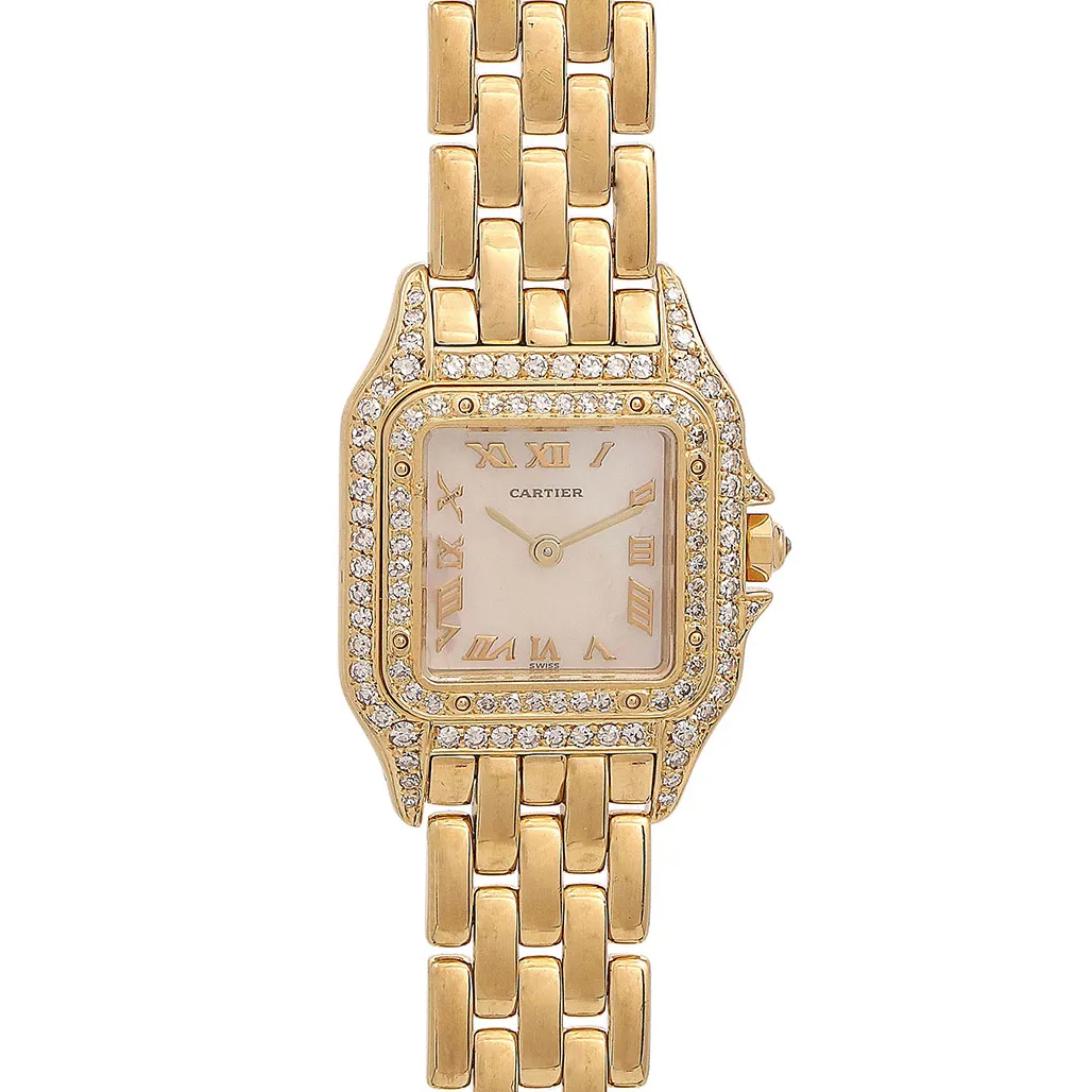 Cartier Panthère 866919 22mm Yellow gold Silver