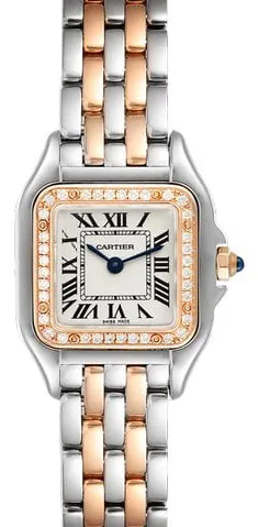 Cartier Panthère W3PN0006 22mm Yellow gold and Stainless steel Silver