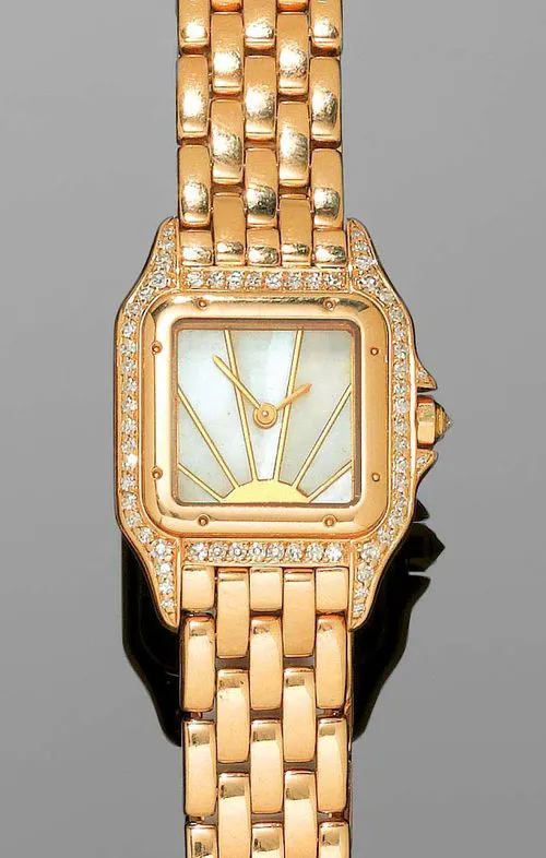 Cartier Panthère WF9001Y7 Yellow gold and Diamond Mother-of-pearl