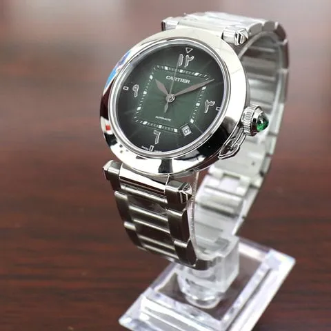 Cartier Pasha WSPA0022 41mm Steel Green