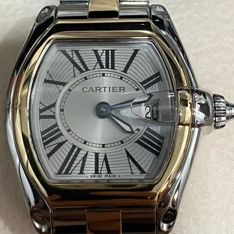 Cartier Roadster 2675 31mm Yellow gold and Stainless steel Silver