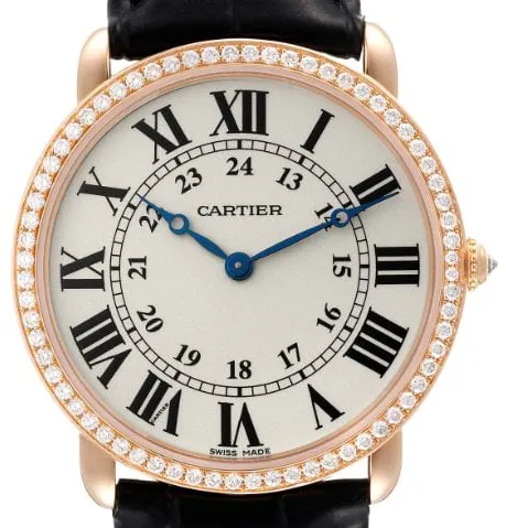 Cartier Ronde de Cartier WR000651 36mm Rose gold Silver