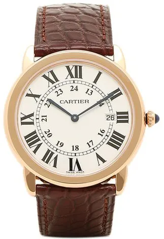 Cartier Ronde de Cartier W6701008 36mm Rose gold Silver