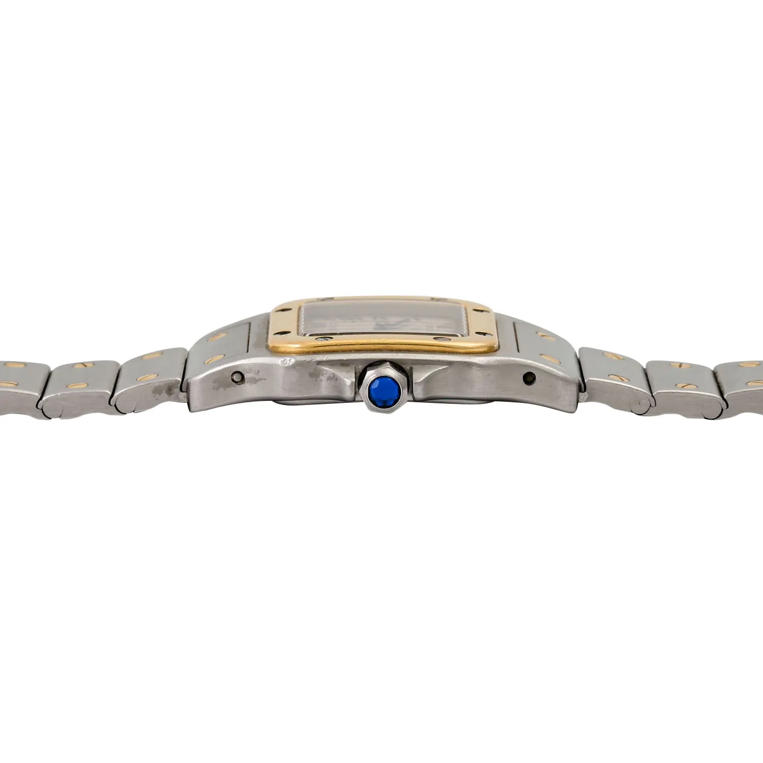 Cartier Santos 1057930 29mm Yellow gold and Stainless steel White 3