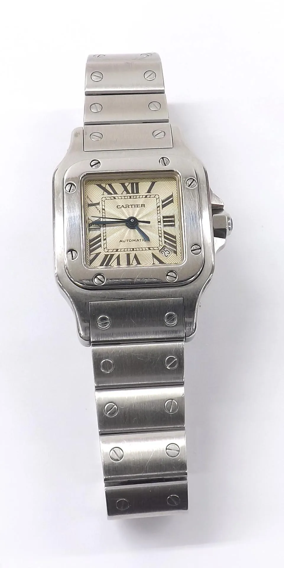 Cartier Santos 2423 26mm Stainless steel White 1