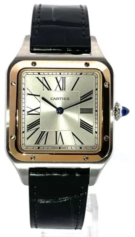 Cartier Santos Dumont W2SA0011 43.5mm Stainless steel Silver