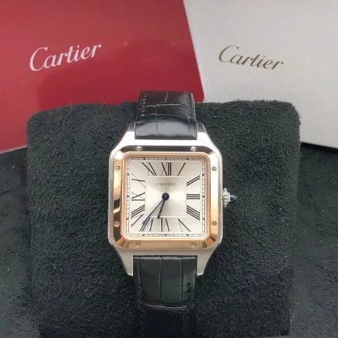 Cartier Santos Dumont W2SA0011 43.5mm Stainless steel Silver