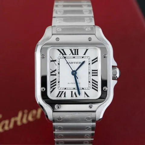 Cartier Santos WSSA0029 35mm Stainless steel Silver