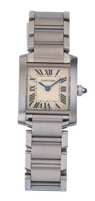 Cartier Tank 2384 25mm Stainless steel Silver