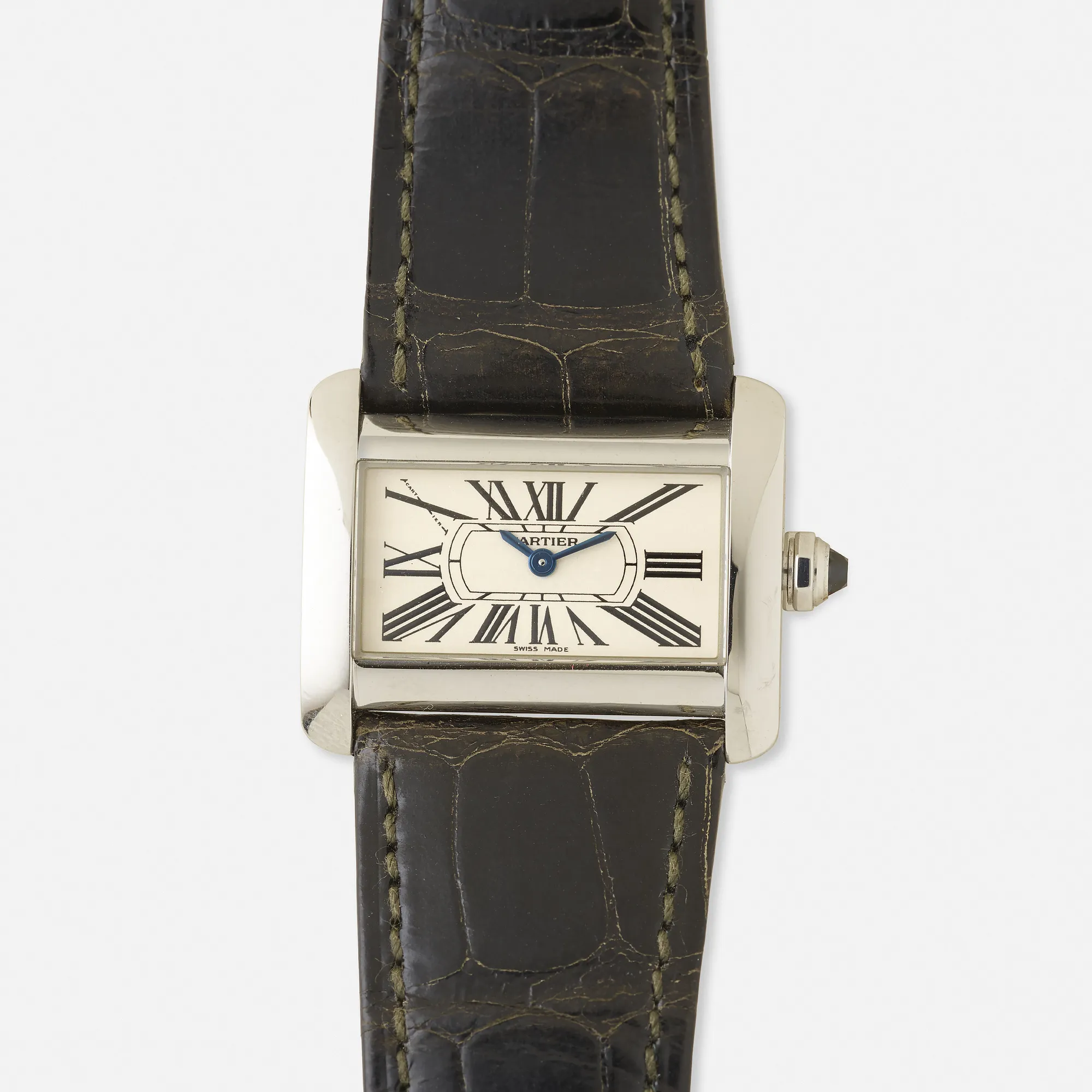 Cartier Tank 2599 31.5mm Stainless steel Cream