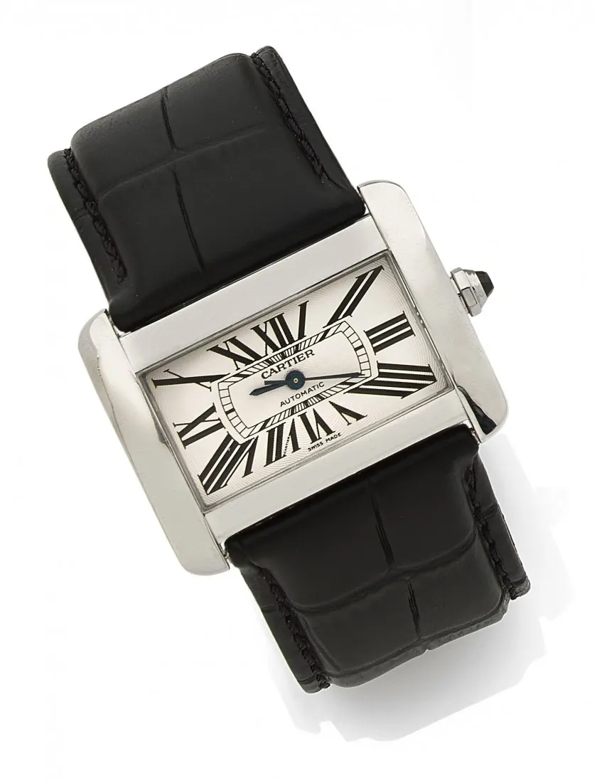 Cartier 2612 38mm Stainless steel White