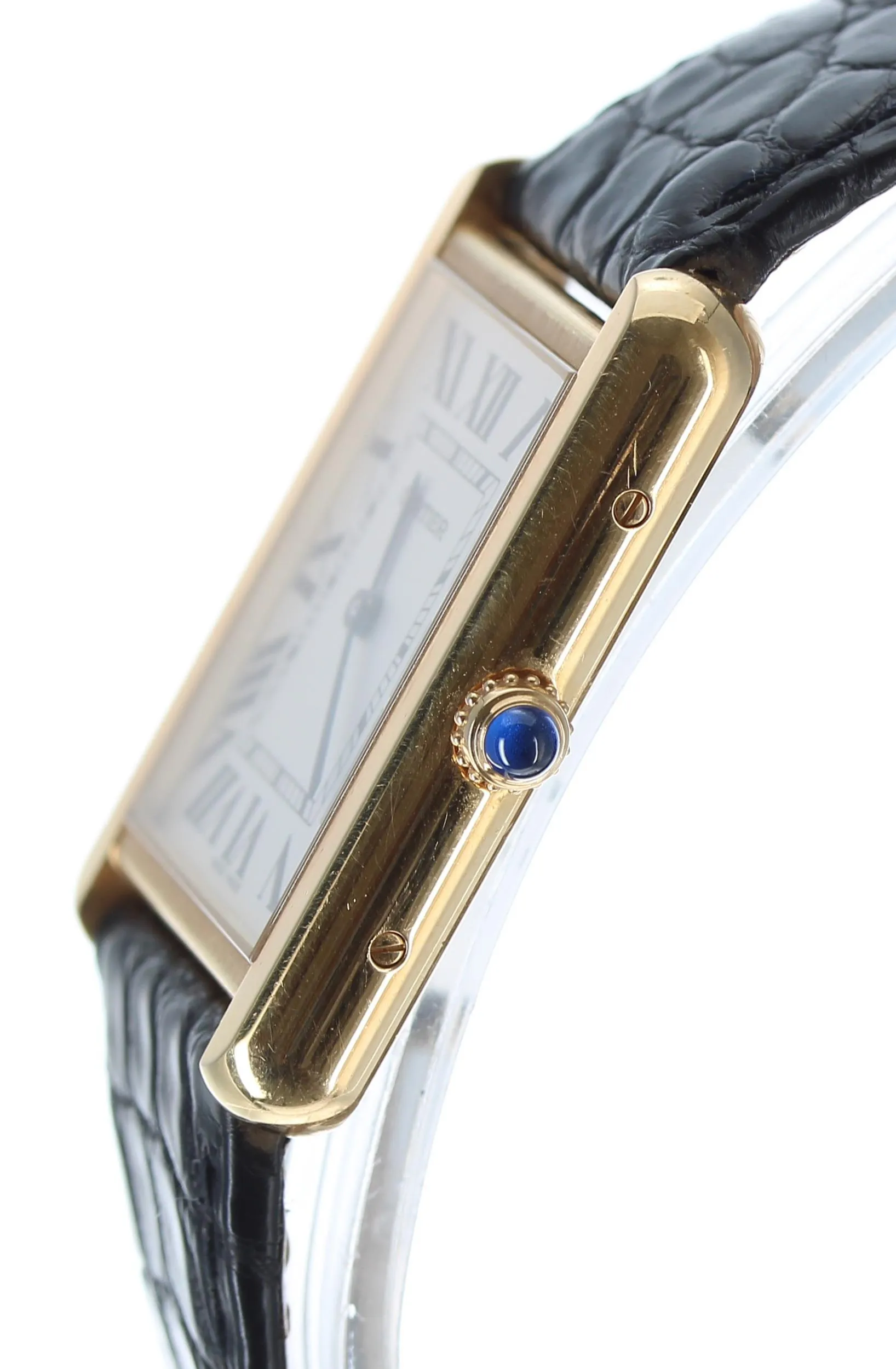 Cartier Tank 2742 28mm Yellow gold and stainless steel Silver 2