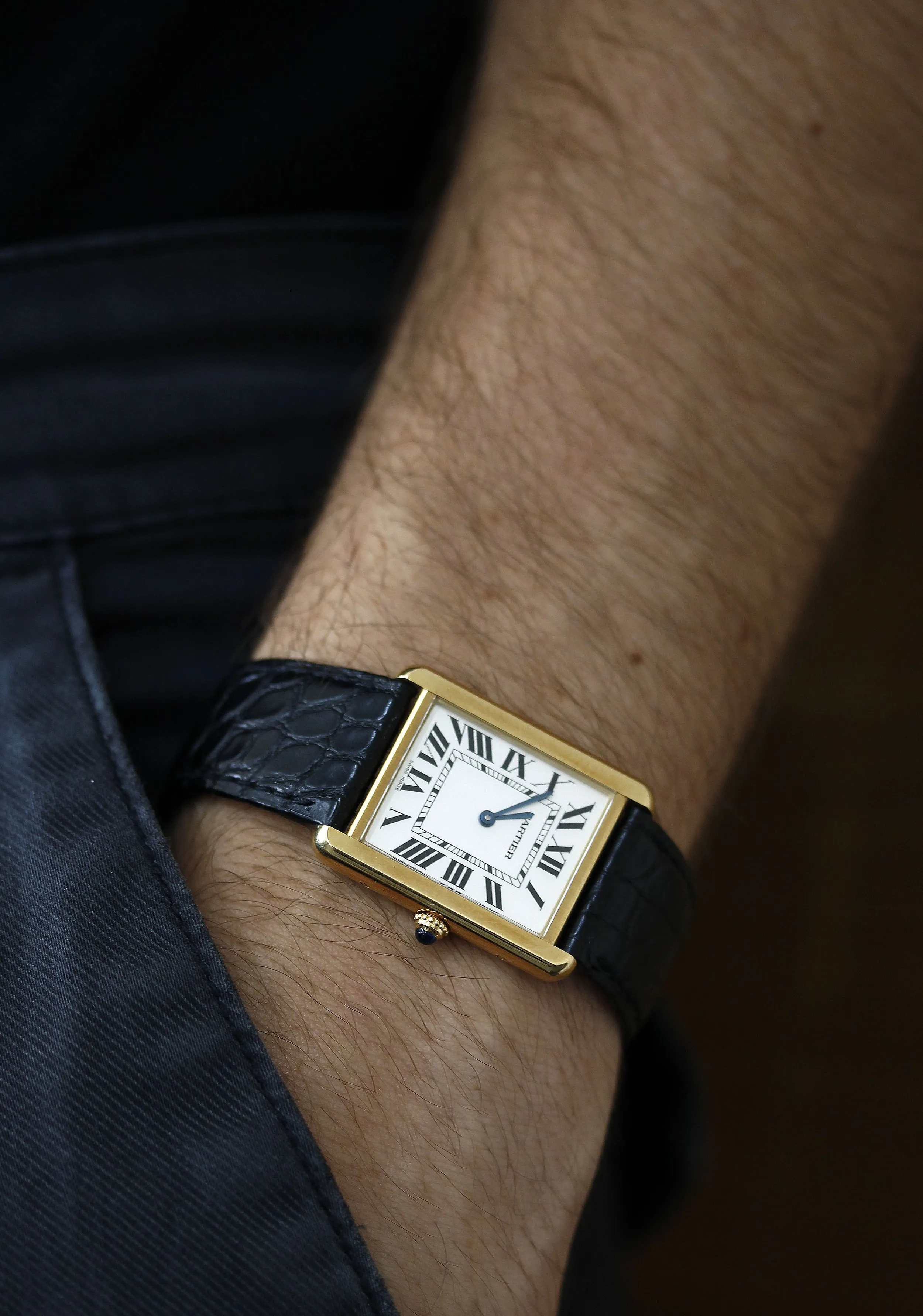 Cartier Tank 2742 28mm Yellow gold and stainless steel Silver 5