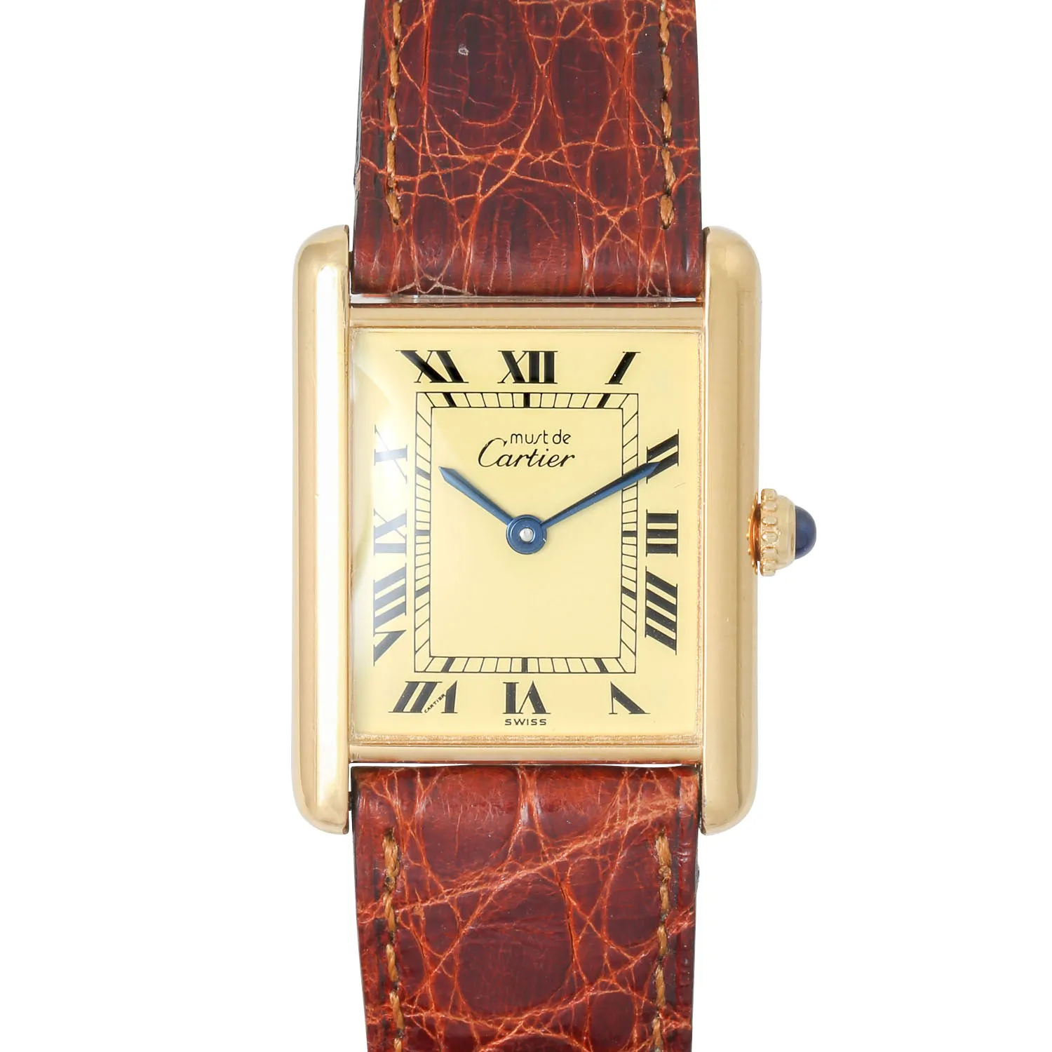 Cartier Tank 590005 23mm Yellow gold Yellow