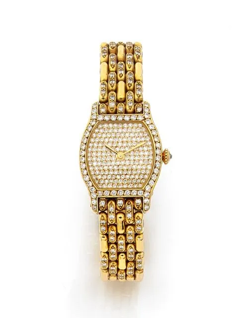 Cartier Tortoise 22mm Yellow gold Diamond