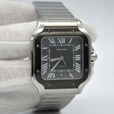 Cartier Santos WSSA0037 40mm Stainless steel Gray