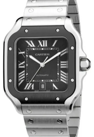 Cartier Santos WSSA0037 40mm Stainless steel Gray