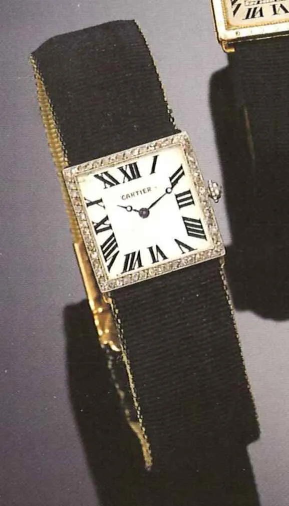 Cartier Carrè 20mm Platinum White