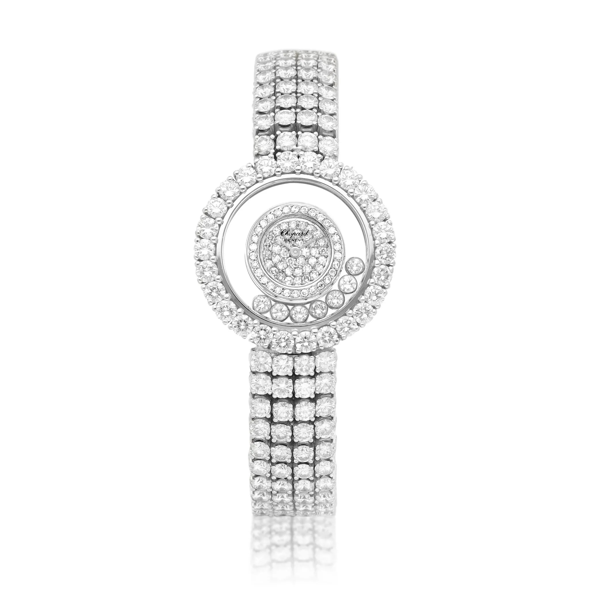 Chopard Happy Diamonds 4097 1 27.5mm White gold Diamond