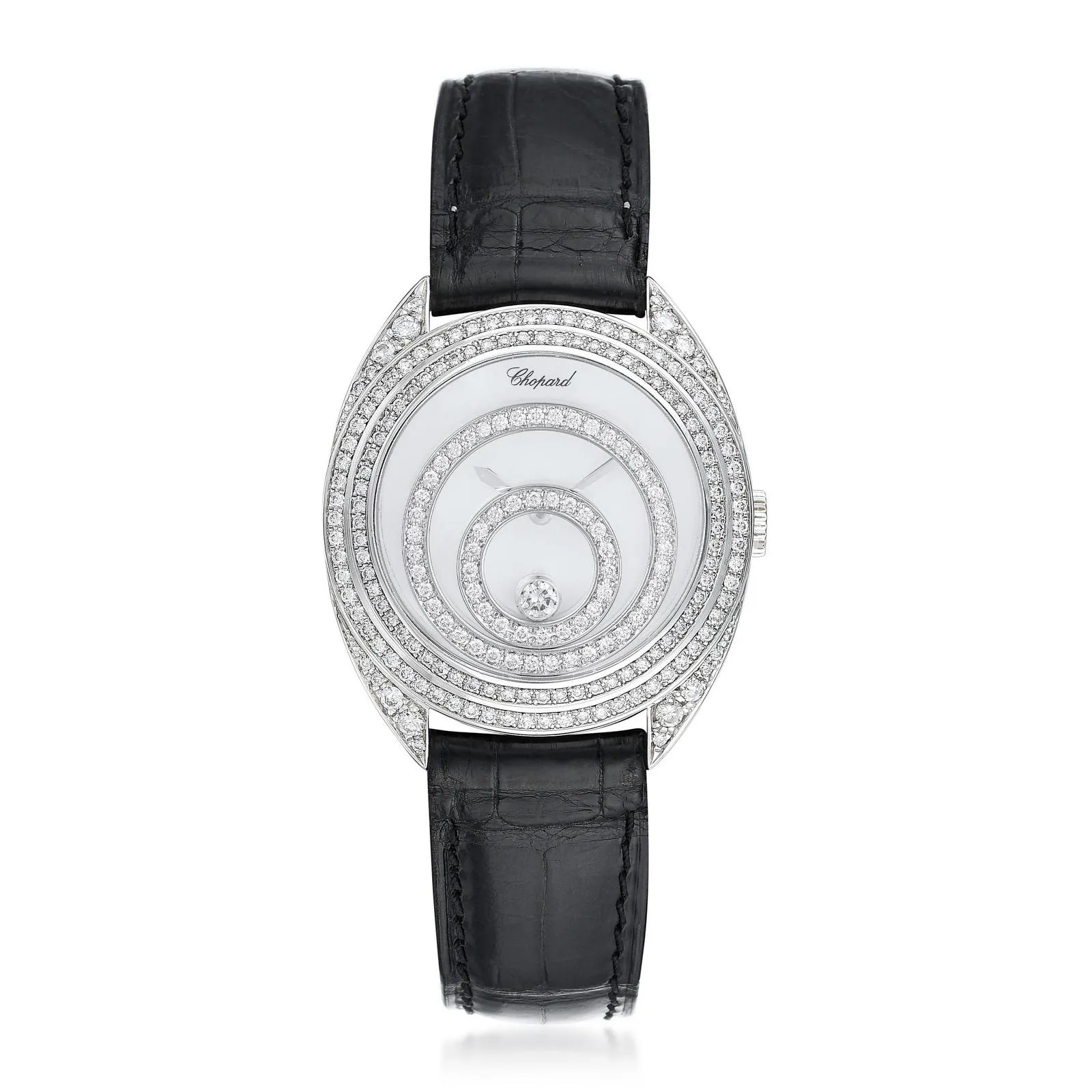 Chopard Happy Diamonds 32mm White gold Mother-of-pearl