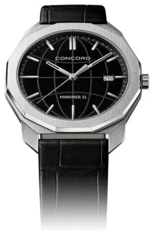 Concord Mariner 0320475 40mm Stainless steel Black