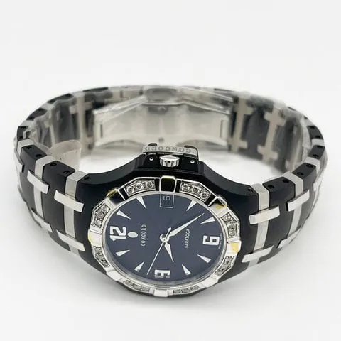 Concord Saratoga 14.C2.1894.1 37mm Stainless steel Black