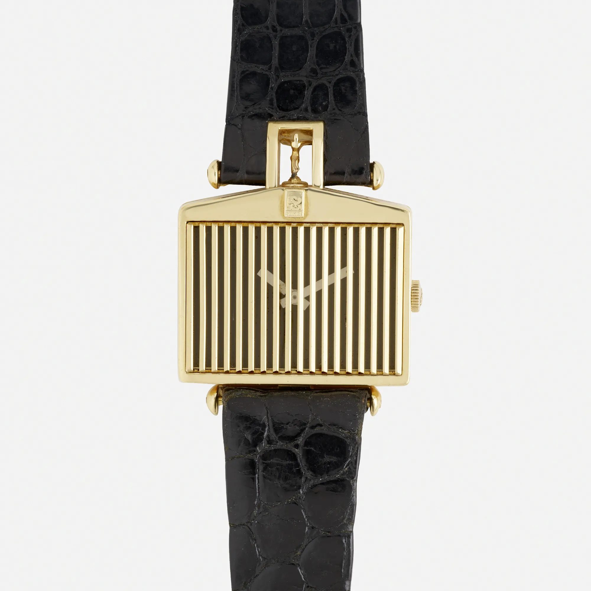 Corum Rolls Royce 55585 29.3mm Yellow gold Black