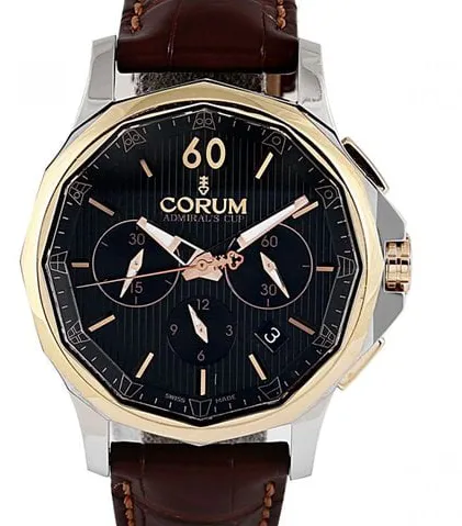 Corum Admiral's Cup 984.101.24/0F02 AN11 42mm Yellow gold and Stainless steel Black