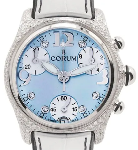 Corum Bubble 196.153.69 35mm White gold Mother-of-pearl