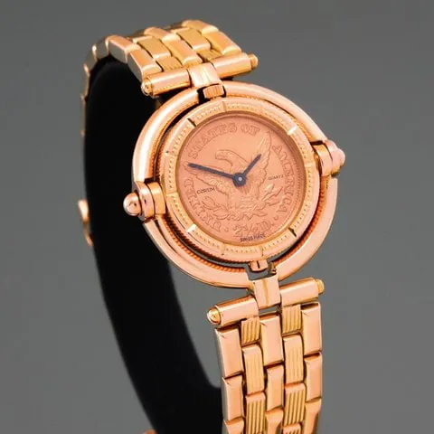 Corum Coin Watch G7 30.5mm Rose gold