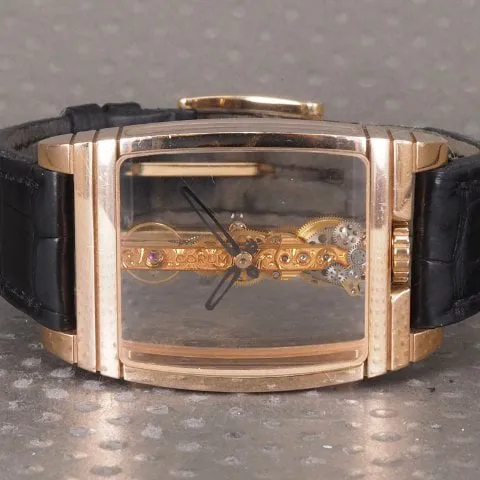 Corum Golden Bridge 113.550.55 Rose gold Transparent