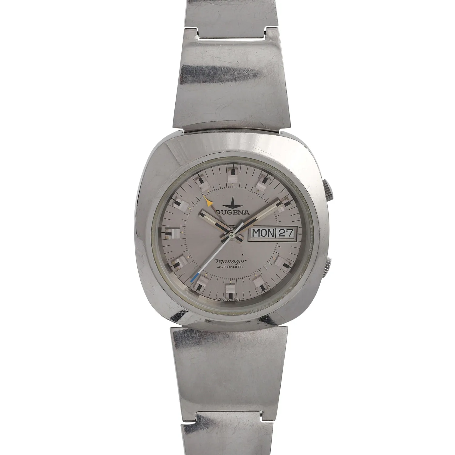 Dugena 40mm Stainless steel Silver