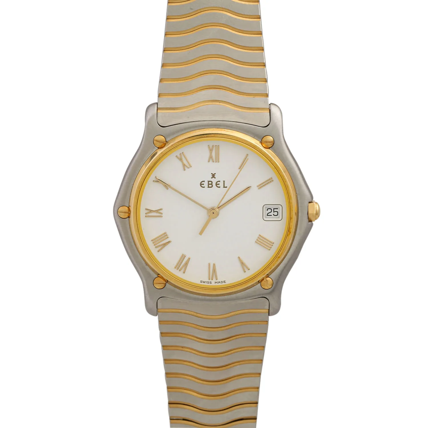 Ebel Classic E1187141 nullmm Yellow gold and stainless steel White