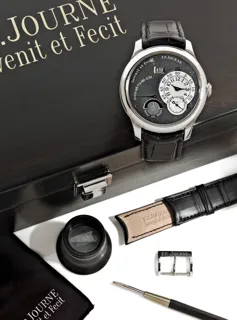 F.P. Journe Octa Jour et Nuit 40mm Platinum Black and Silver