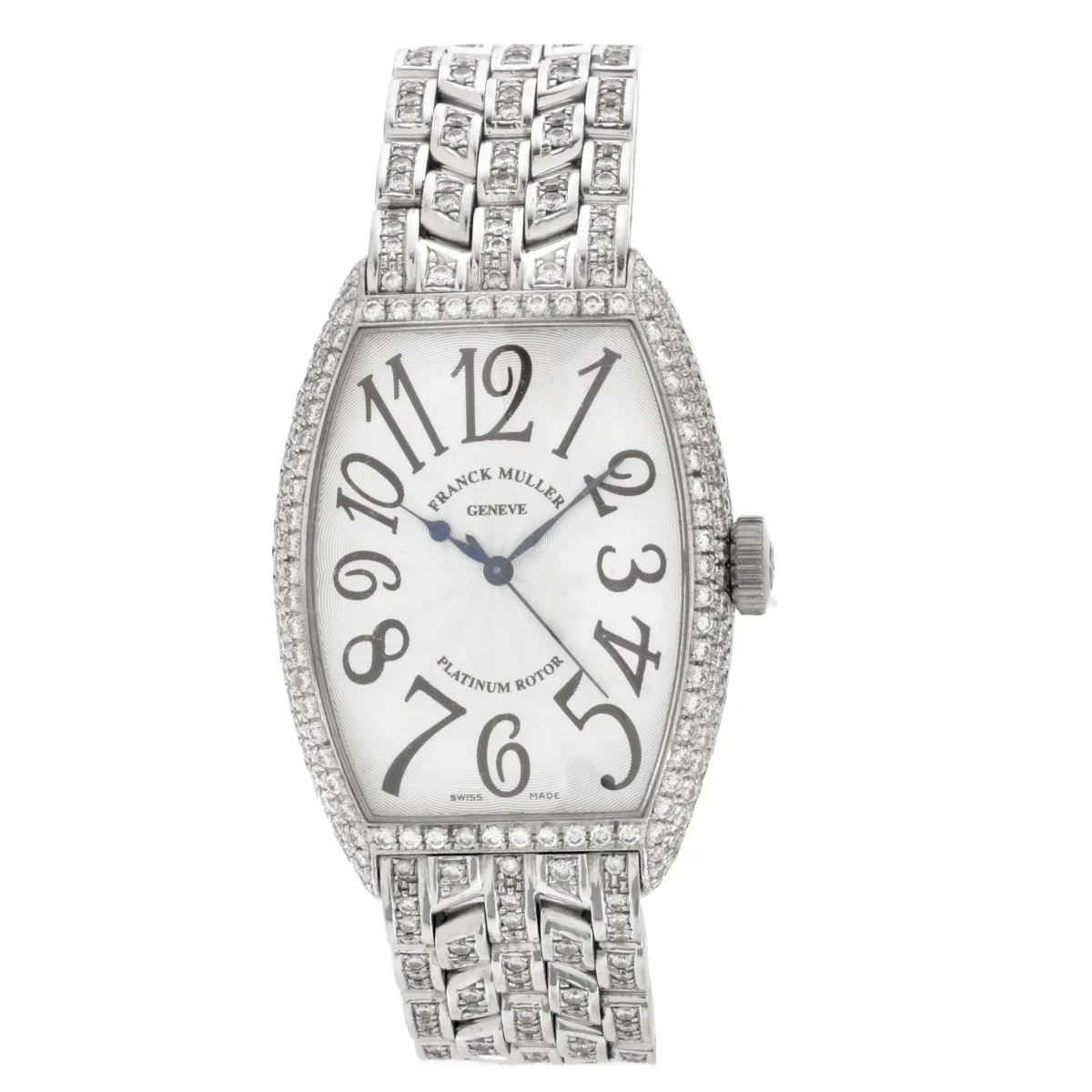 Franck Muller Cintree Curvex 5850 SC 45mm White gold Silver