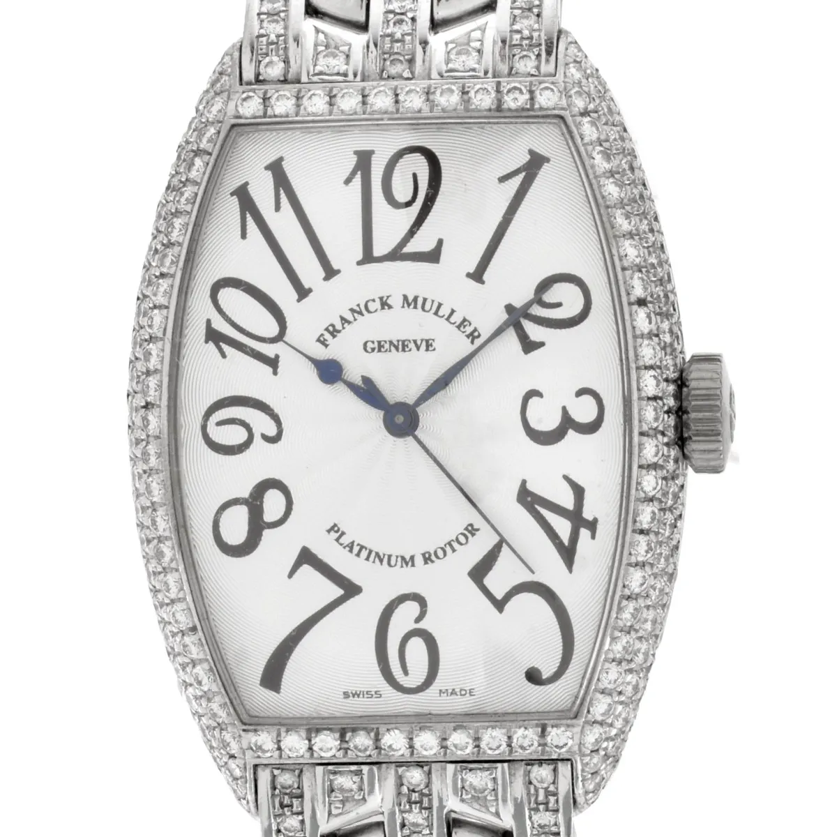 Franck Muller Cintree Curvex 5850 SC 45mm White gold Silver 1