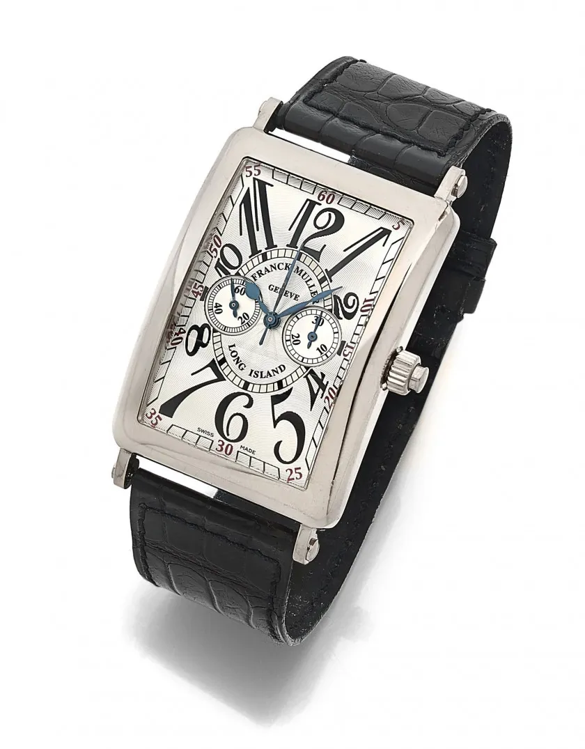 Franck Muller Long Island 1100 MP 32mm White gold Silver