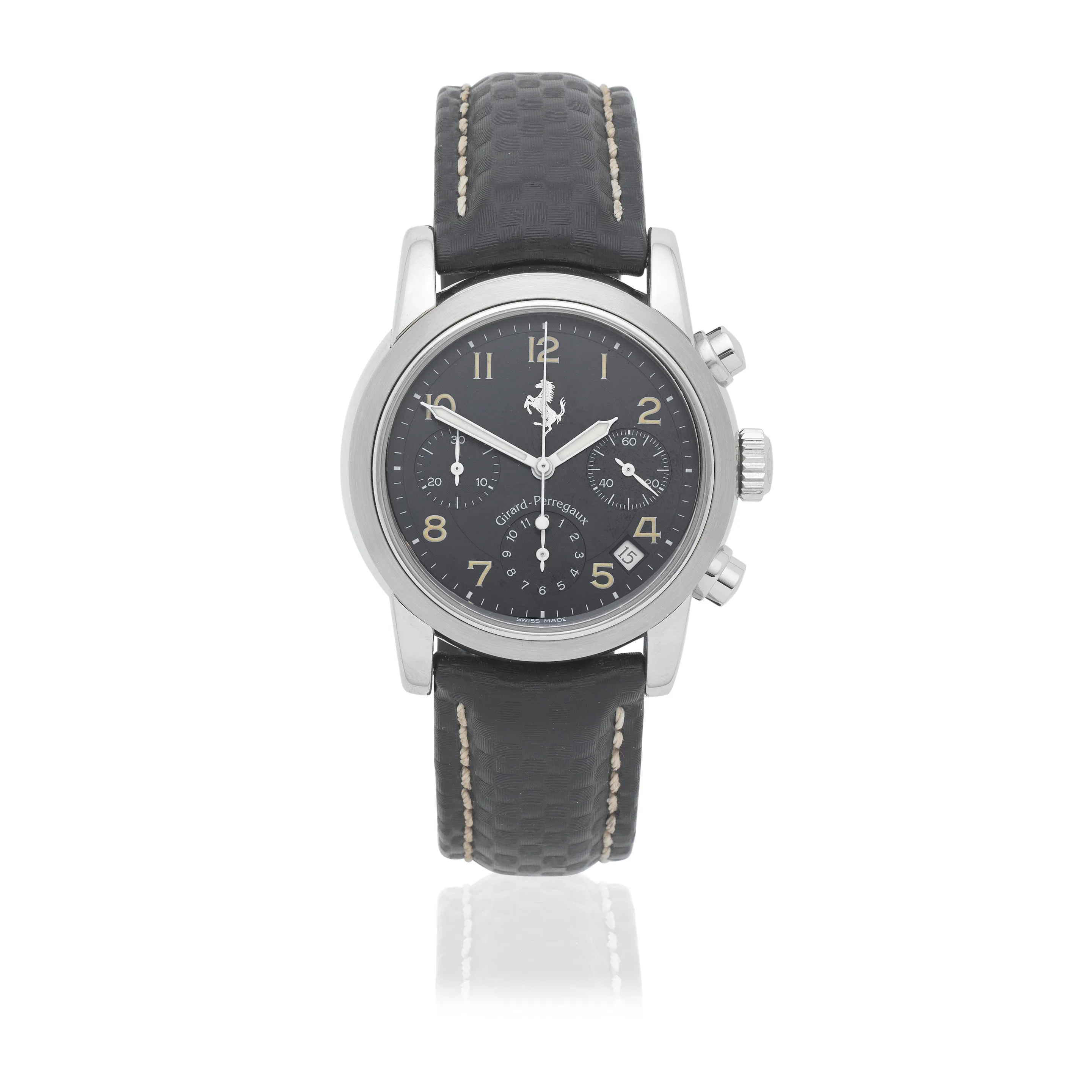 Girard-Perregaux 8020 38mm Stainless steel Black