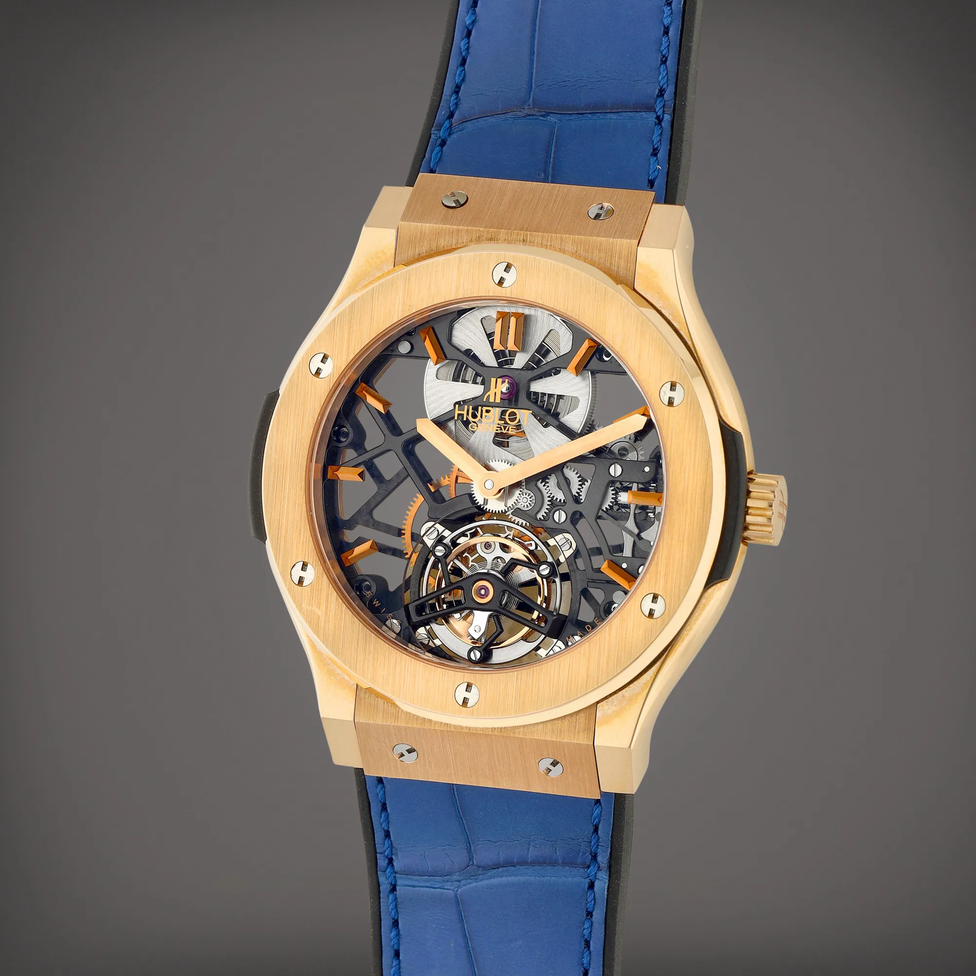 Hublot Classic Fusion 505.OX.0180.LR 45mm Rose gold Skeletonized 1